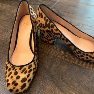 J Crew Block Heel Shoes